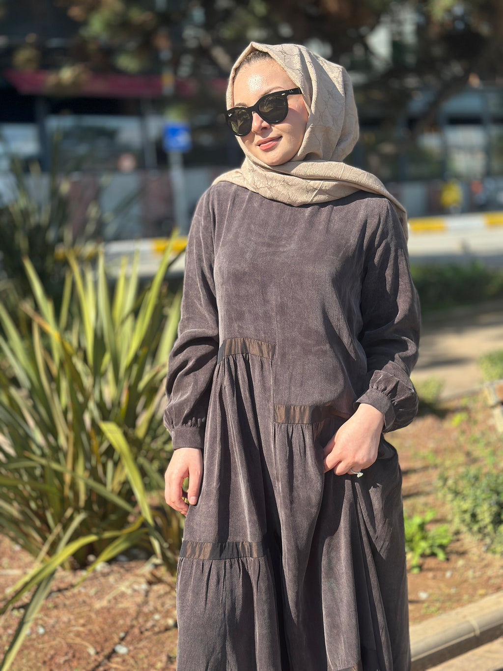 Almarwah Cupro Elbise