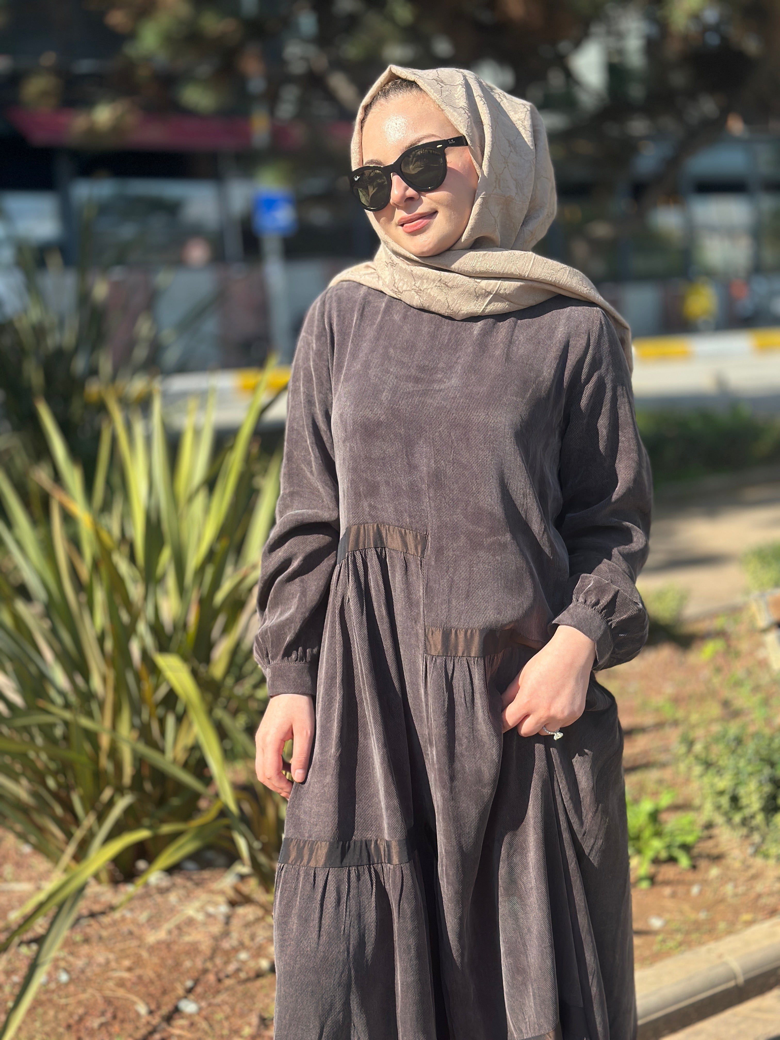 Almarwah Cupro Elbise