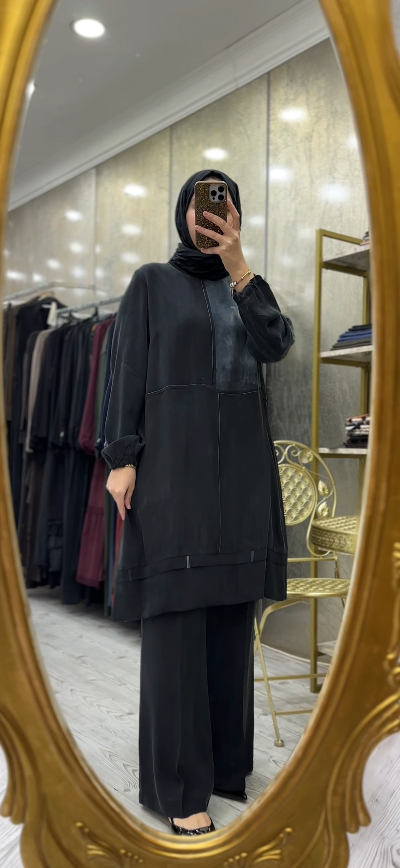 MissWhence Cupro Tunik