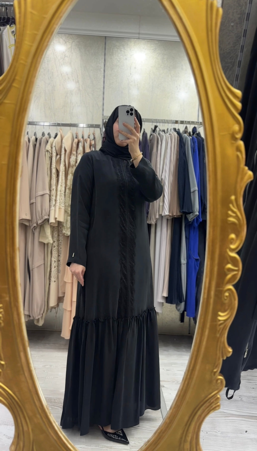 MissDalida Ön Dantel Detaylı Cupro Elbise