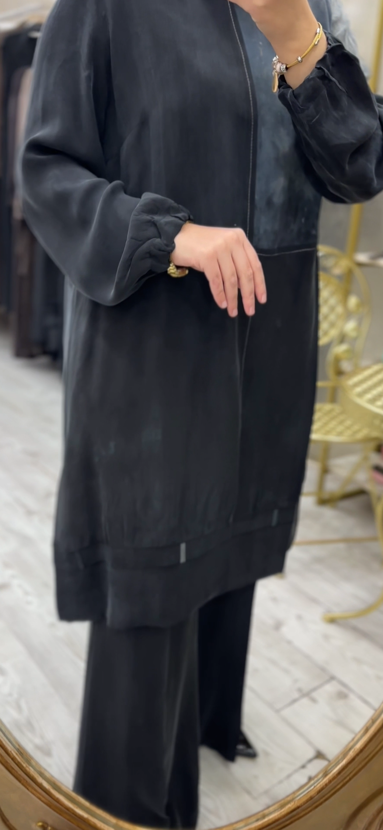 MissWhence Cupro Tunik