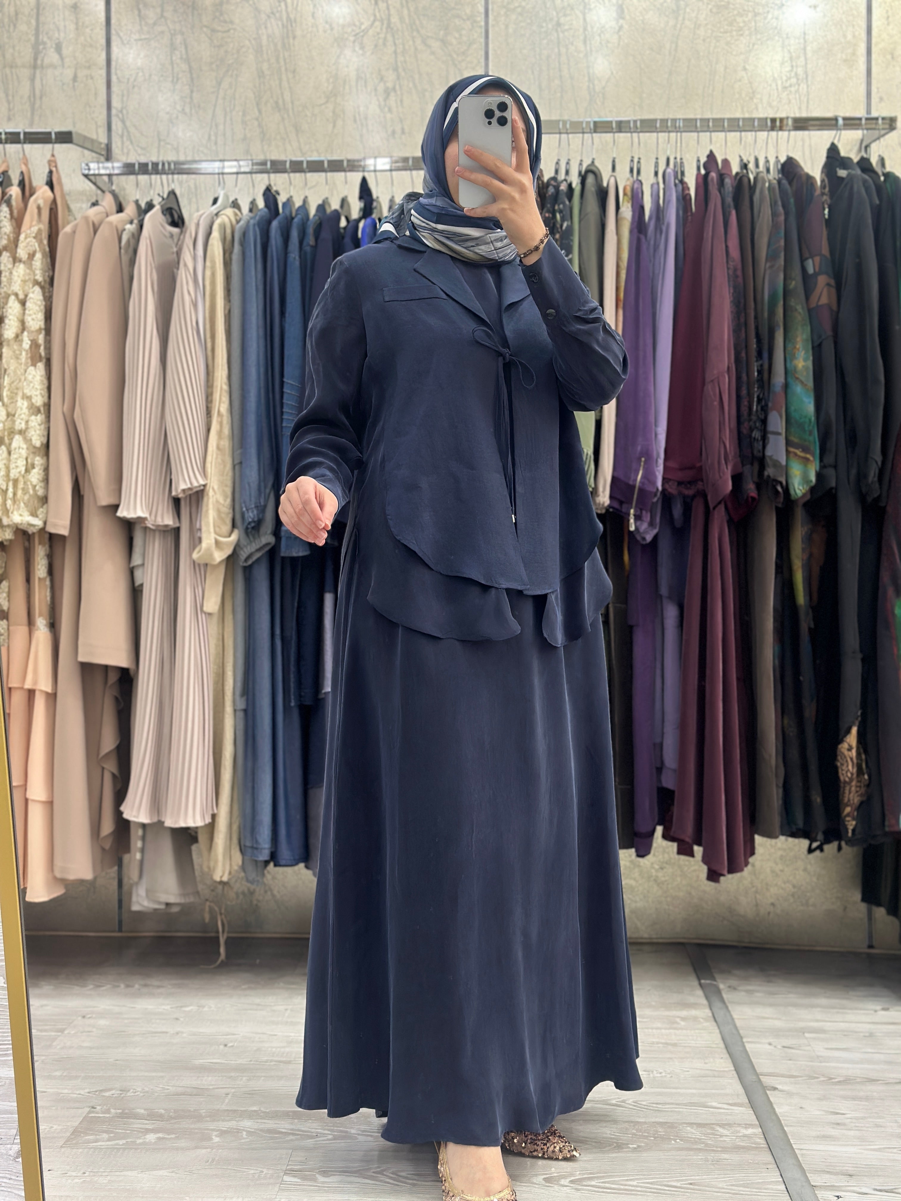 Missdalida Cupro İpek Elbise