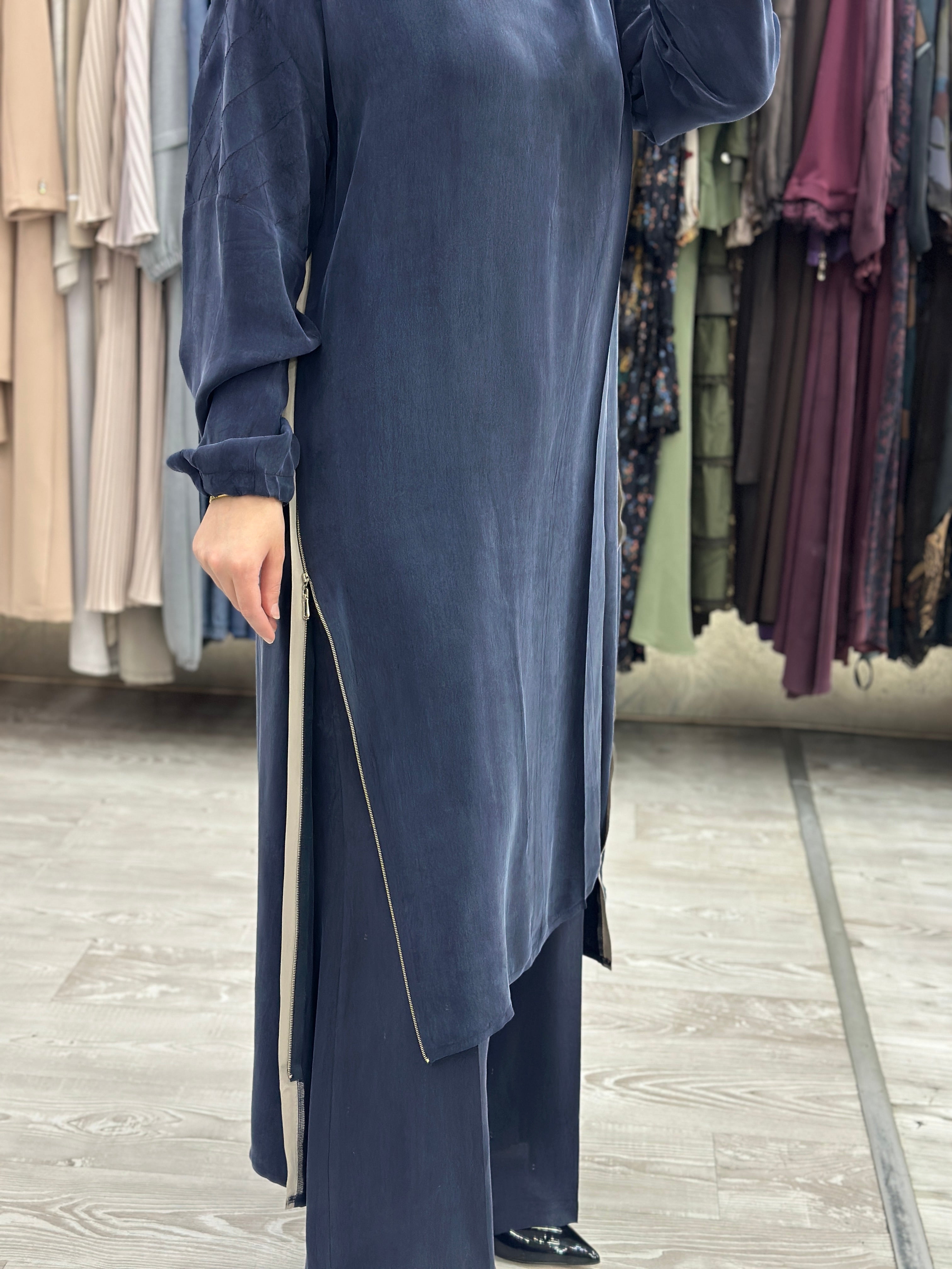 MissWhence Cupro İpek Tunik