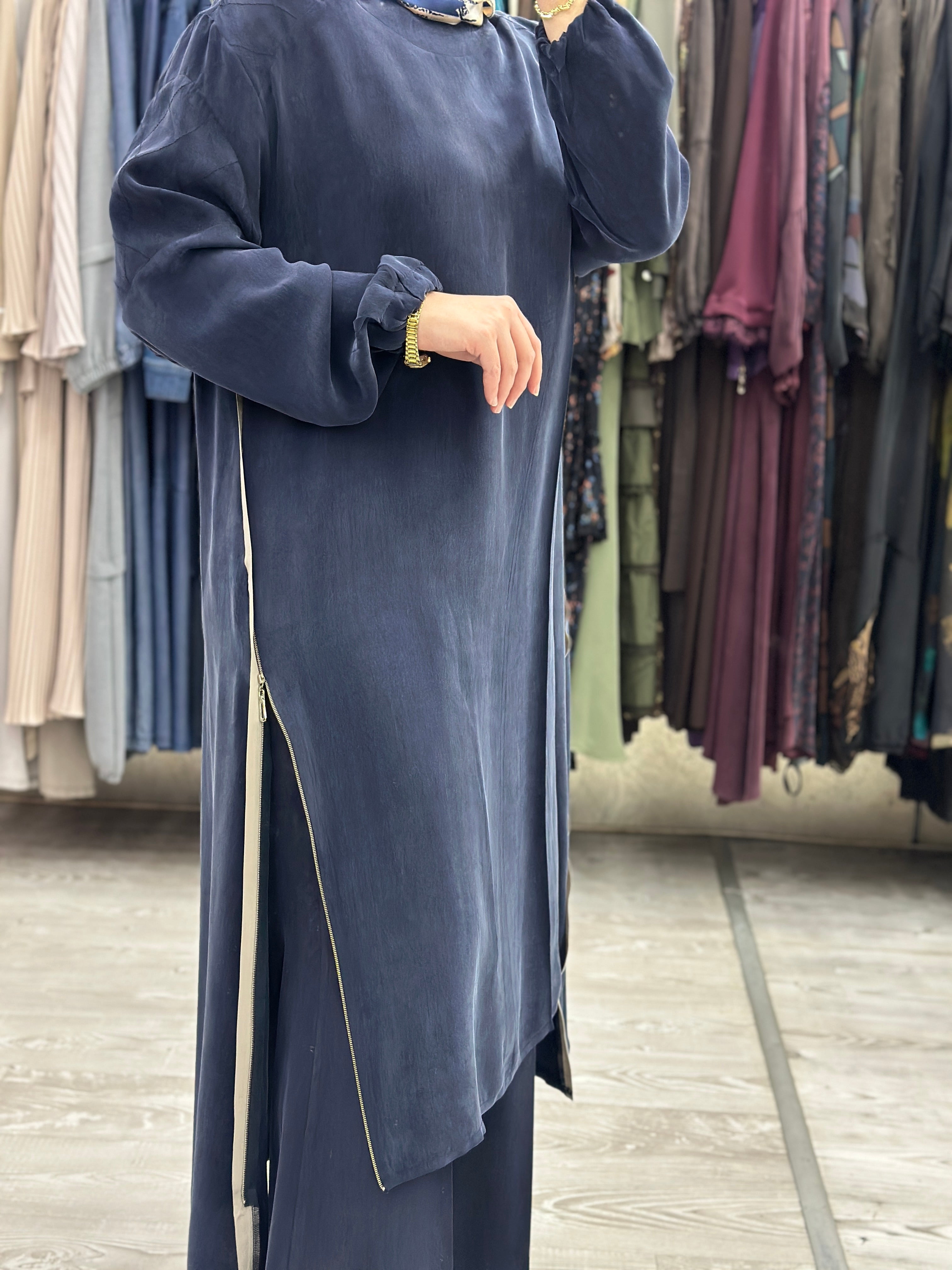MissWhence Cupro İpek Tunik