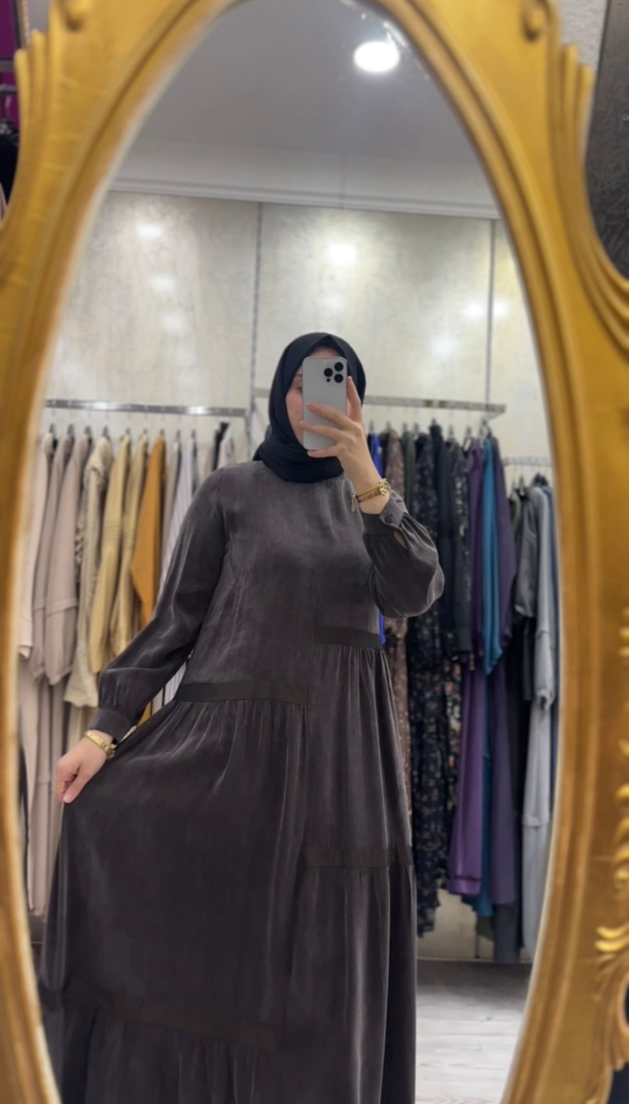 Almarwah Cupro Elbise