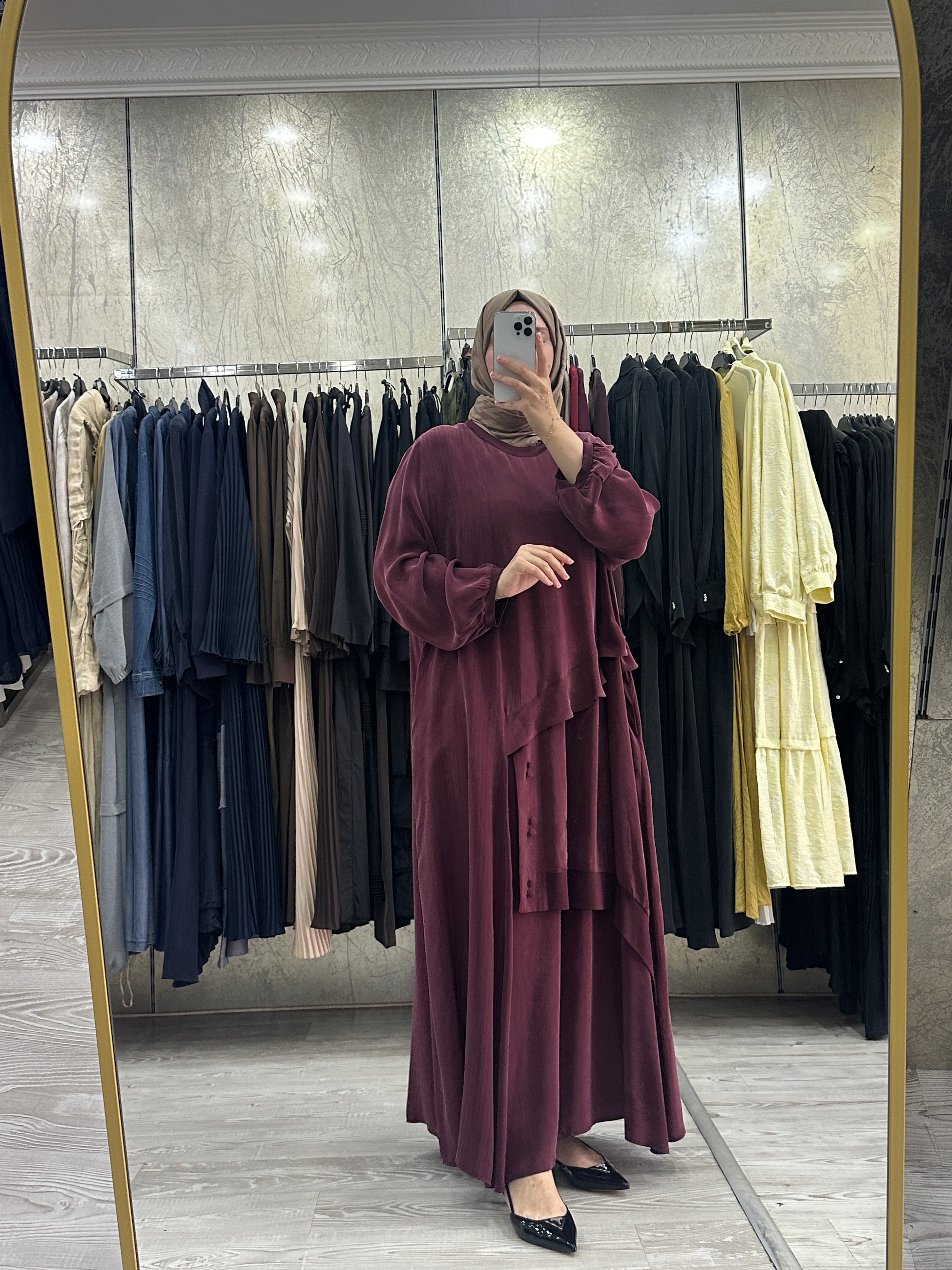 Misswhence Cupro İpek Elbise