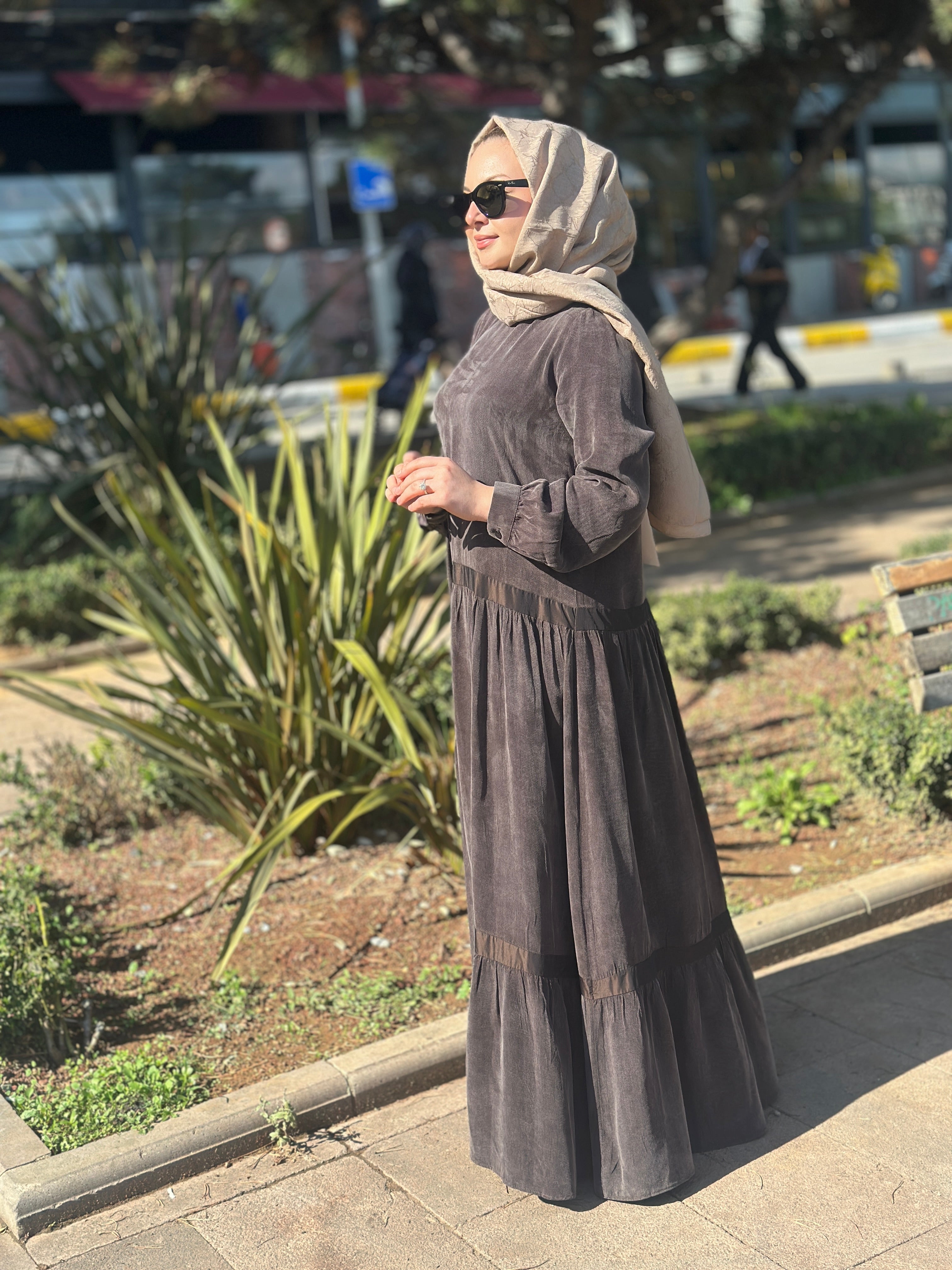 Almarwah Cupro Elbise