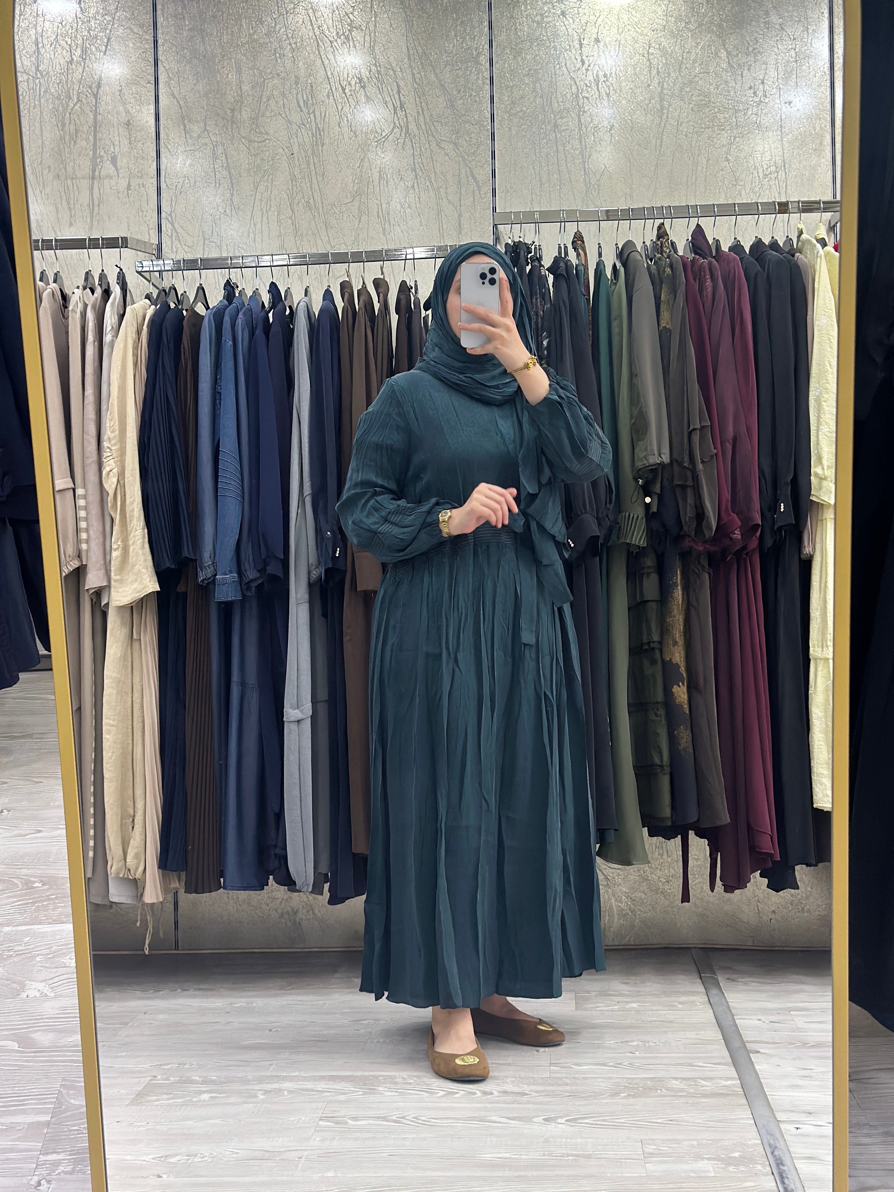 MissWhence Cupro İpek Elbise