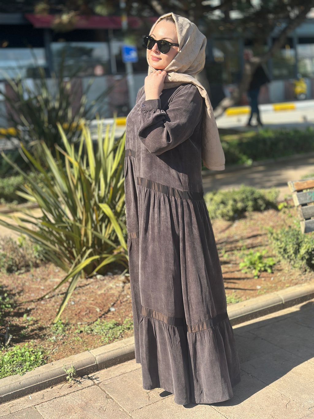 Almarwah Cupro Elbise