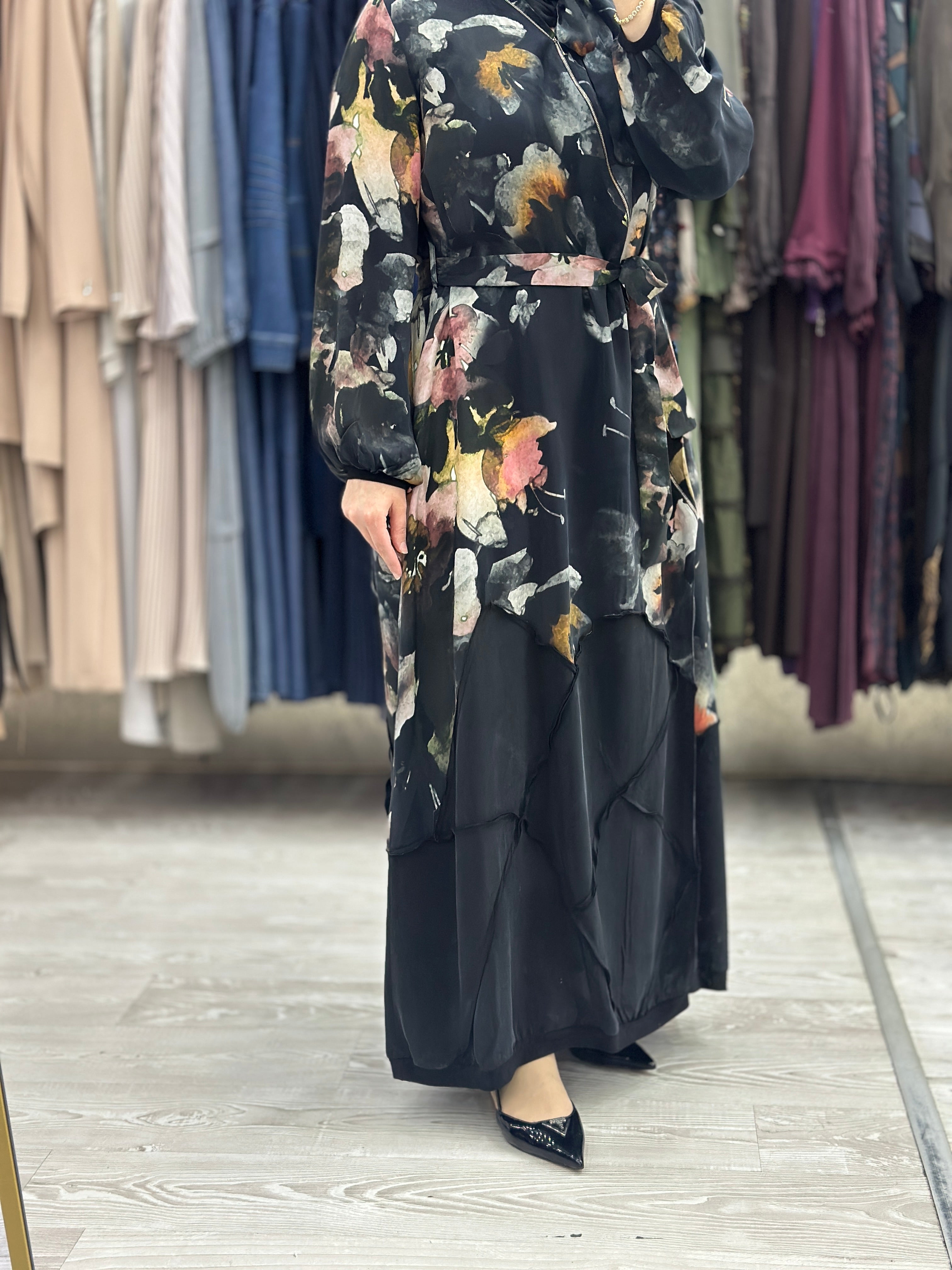 Misswhence Fermuar Detaylı Elbise