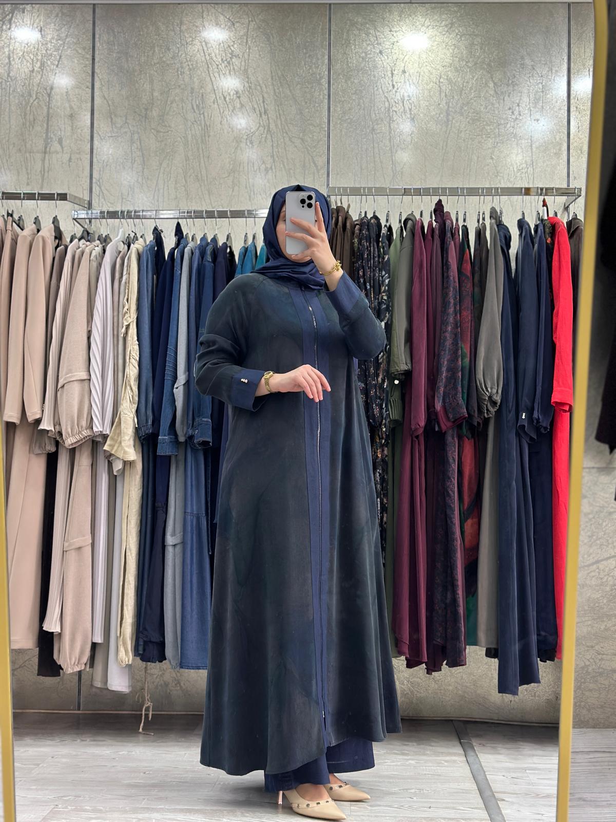 MissDalida Cupro İpek Pardösü
