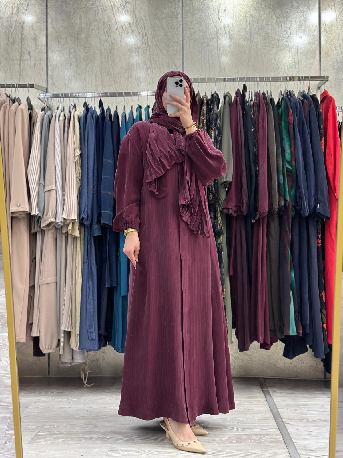 MissWhence Cupro İpek Ferace