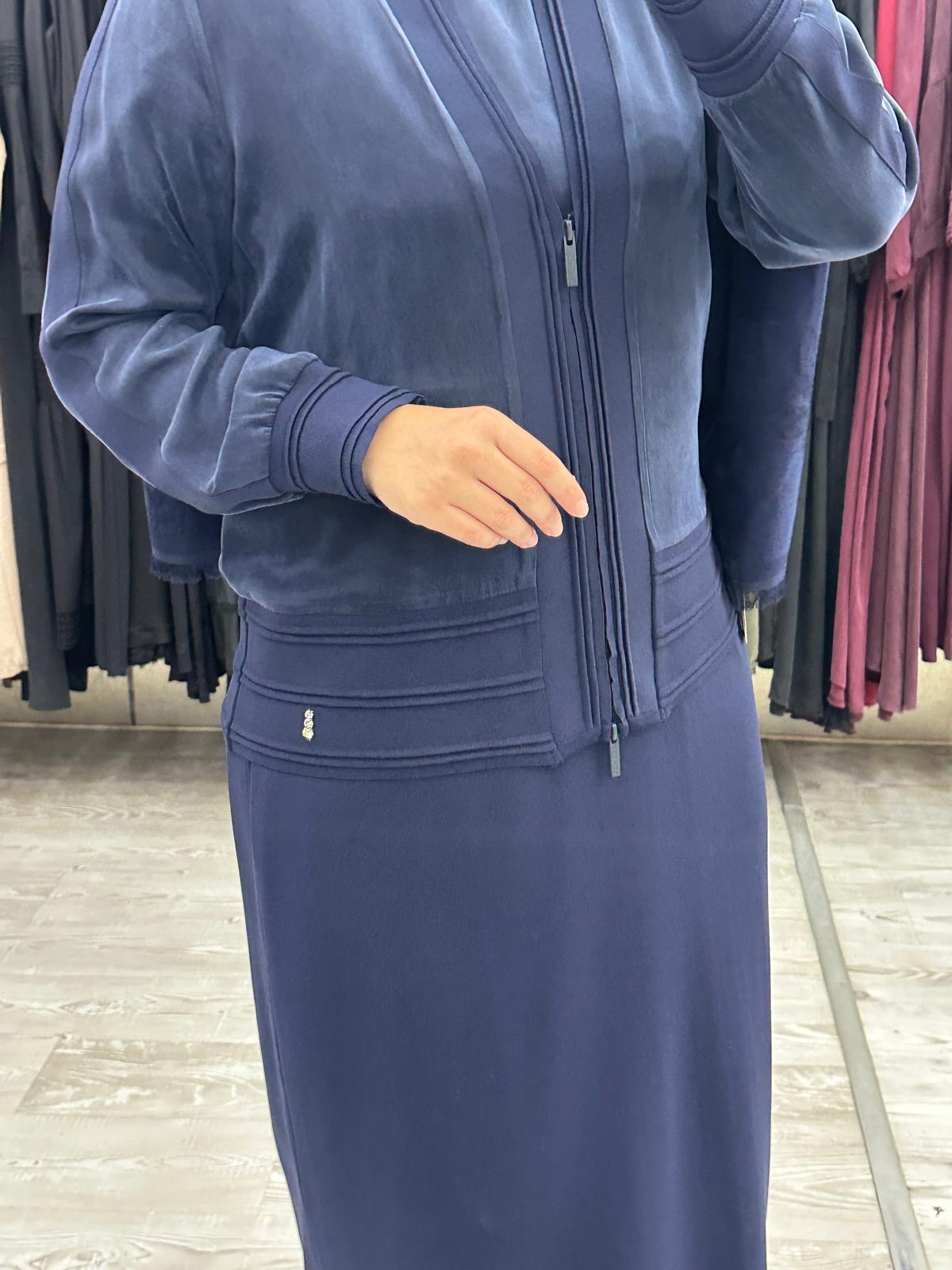 MissDalida Cupro İpek-Triko Takım